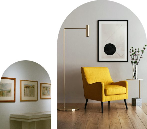 Illustration d'objets d'art